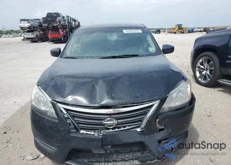 2015 Nissan Sentra S z USA, uszkodzony, nr VIN 3N1AB7APXFY277663